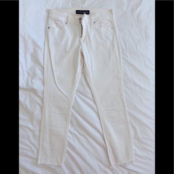 Express Denim - Express cropped mid rise legging. Size 8R